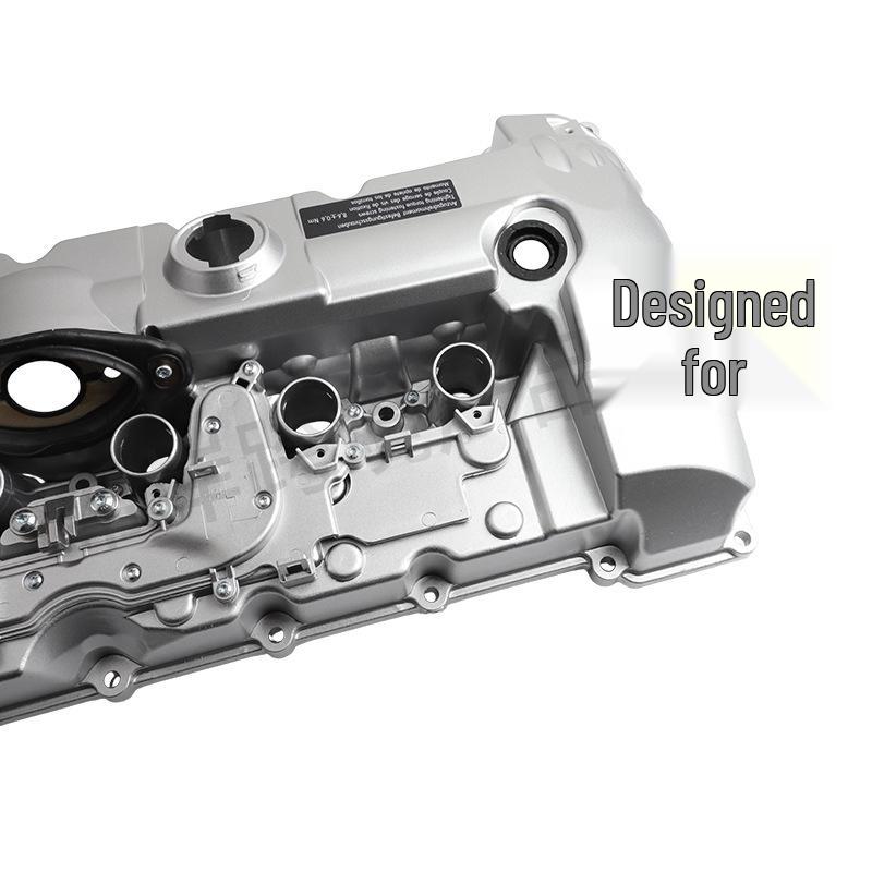 Brand New Aluminum Silver Engine Valve Cover for BMW N52 Series