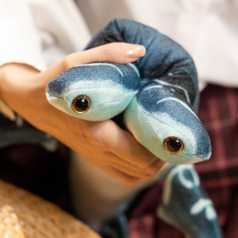 Cartoon Simulation Hammer Shark Doll Children Plush Toy Christmas Gift Sea Fish Shark Pillow Stuffed Toy