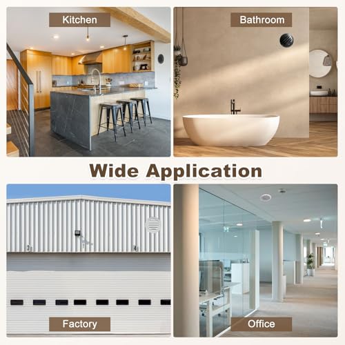Uxcell 200mm Ronde Ventilatierooster Afdekking met Horrengaas en Schroeven, 214 Roestvrij Staal, voor Huisverbouwingen, Wandmontage, Zilver, 2-delige Set