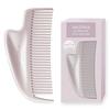 SALONIA Glossy Care Metal Kassa Comb Hair Brush Bangs Beautiful Gift Pink