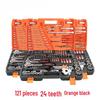 121-Piece Ratchet Wrench & Socket Tool Set