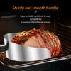Handheld Kebab Doner Shove Rotisserie Catch Pan Meat Catcher Stainless Steel Rotisserie Meat Shovel Non-Stick Pans for Barbecue