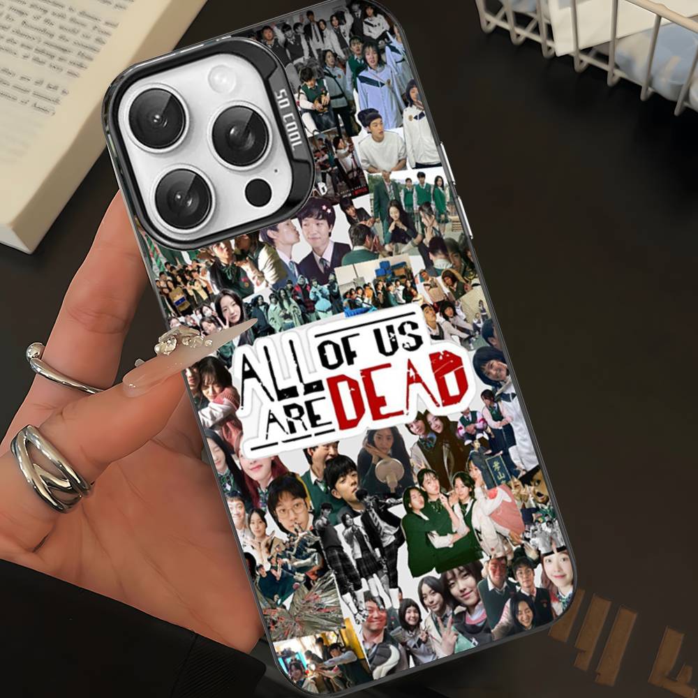Horror TV All Of Us Are Dead Phone Cases For IPhone 17 16e 15 14 13 12 11 Plus Pro Max ProMax Colorful Covers