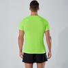 Unisex Quick-Dry Short Sleeve Running T-shirt - Solid Color Sportswear