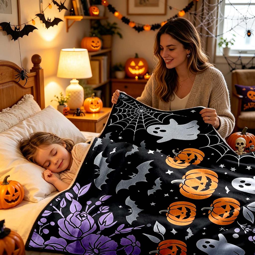 DIY Halloween Maldecke Ausmalen für Kinder Partyaktivität