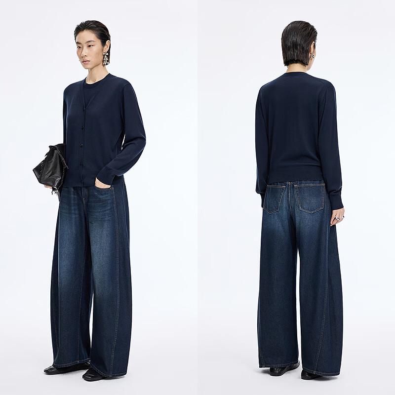 JNBY 2026 Spring Wool Knit Pullover Sweater
