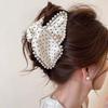 Korean Style Wave Point Butterfly Large Shark Clip Headdress For Women Simple Temperament Hair Accessories
