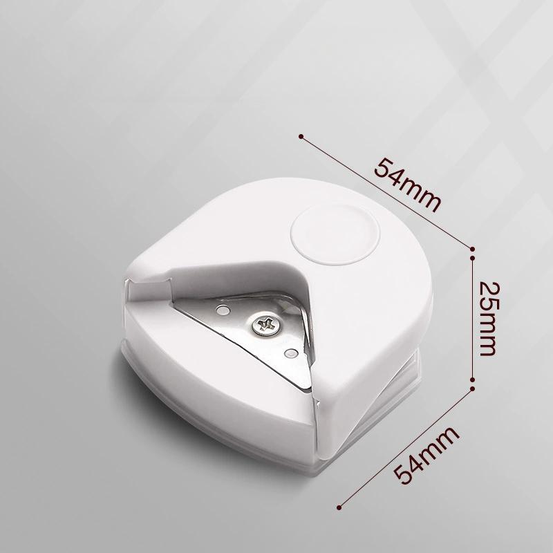 Compact Ergonomic Corner Cutter with Stainless Steel Blade - Available In Multiple Colors