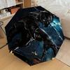 1pc Black Panther Themed High-quality Umbrella,Automatic Opening and Closing Umbrella,Multi-functional Umbrella G0811095