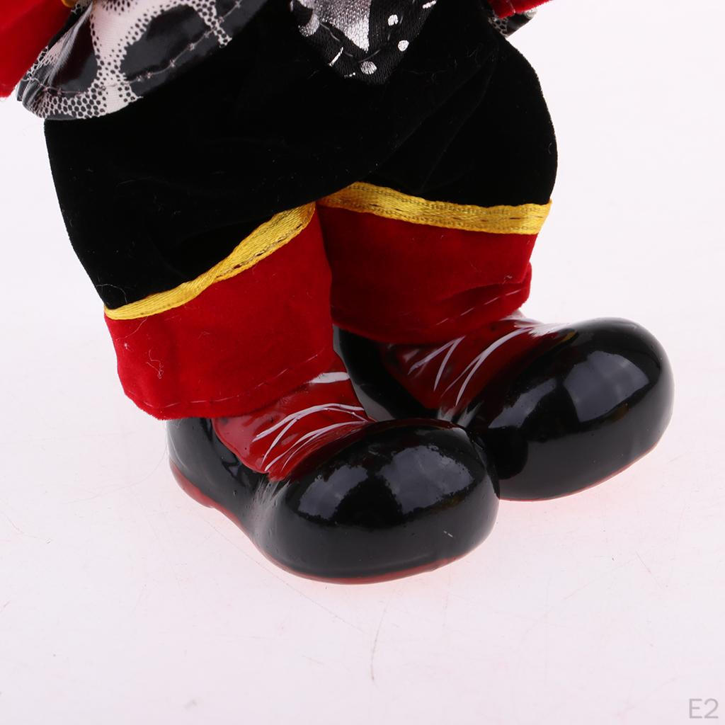Handmade Funny Clothing Clown Man Doll Halloween Decor Ornaments Cm #3