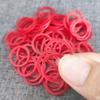 600pcs Red O Rings Rubber Bands 1.5cm/ 0.6inch Rubber Bands Elastic Rubber Ring Stretchable Latex Rings Supplies For Home Office