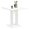 FMD - FMD White Dining Table 70 Cm