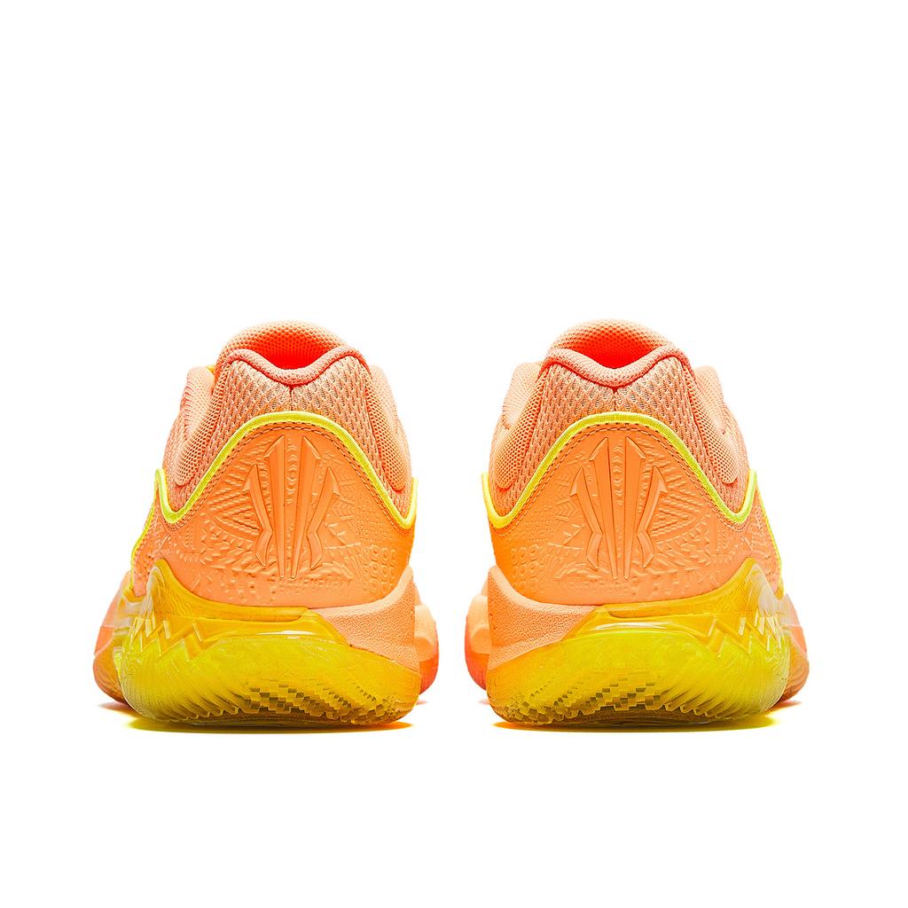 Anta KAI SPEED 2 Ammortizzazione Antiscivolo Resistenti all'Abrasione Scarpe da Basket Basse Uomo Arancione 912611114S-1