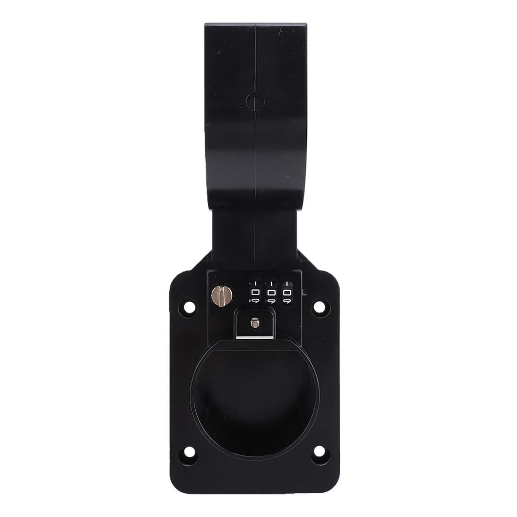 EV Charger Nozzle Holster Dock with Lock Wall Mount Charging Cable Holder Organizer for GB T Electric Vehicles