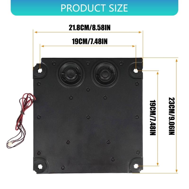 Direct Replacement Speaker for 50Inch 50PFL5820 Television Models Original Mounting Holes Easy Installation