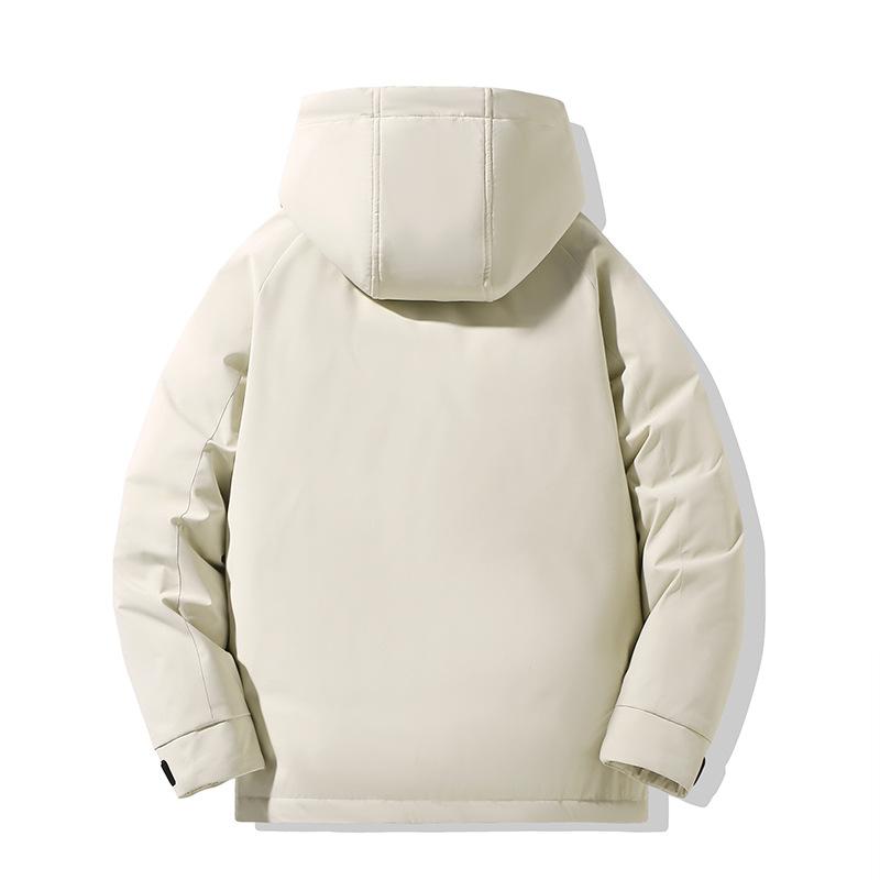 Down Jacket Autumn and Winter New Windproof Thickened Warm Jacket Loose and Versatile Casual Jacket