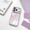 Pink Butterfly Transparent Phone Case for Apple 17 Pro Max, Drop-Proof & Full Coverage for iPhone 16/15/14, Stylish for Women