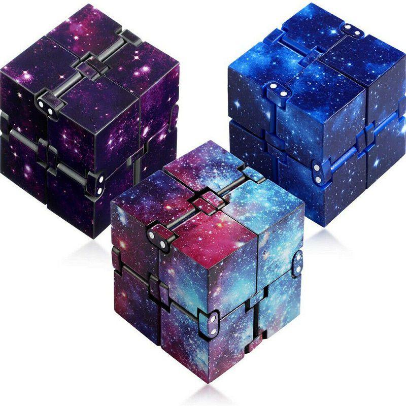 Cubo Sensoriale Infinito Premium Per Alleviare Stress E Ansia Perfetto Per Bambini E Adulti