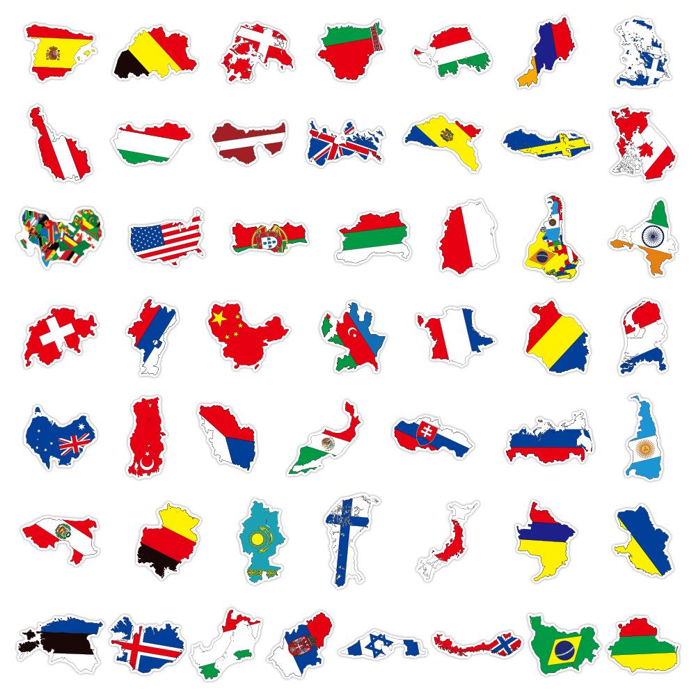 

100-Piece Waterproof Travel-Themed Stickers for Suitcases, Phone Cases, Laptops, and Refrigerators