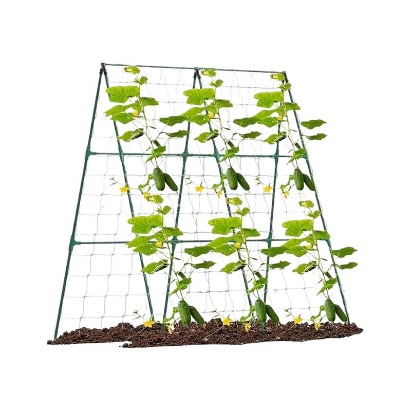 Garden Cucumber Trellis Fruits Vegetable Growing Support Rack for Outdoor Climbing Grape Pea Bean Tomato Cucumber