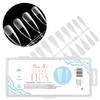 Flexi Tips Molly Nails Almond Quick Nail Extension Tips 240 Pcs