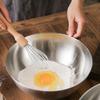 Stainless Steel Mixing Bowls Food Storage Organizers Reusable Heavy Duty for Mixing,
