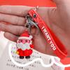 Gift Christmas Decoration Doll Pendant Keyring Bag Charm Christmas Keychain Key Chain Car Key Ring