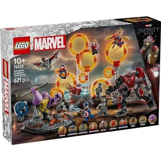 LEGO Marvel Avengers Endgame Final Battle 76323 Toy Boys Girls Toys Birthday Present Blocks Ages 10 11 12 Elementary School Goods Figures Robots 621
