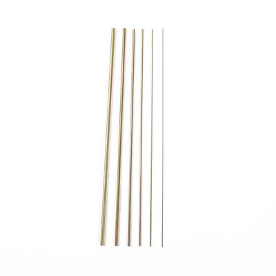 Brass Wire Rod 0.5mm 1mm 1.5mm 2mm 2.5mm 3mm X 200mm 6 Pieces Solid Hobby Material