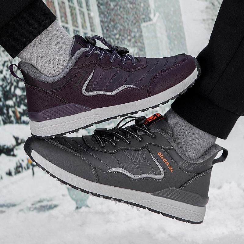 Two cotton shoes for the elderly cotton shoes winter velvet warm mother sports shoes middle-aged and elderly waterproof