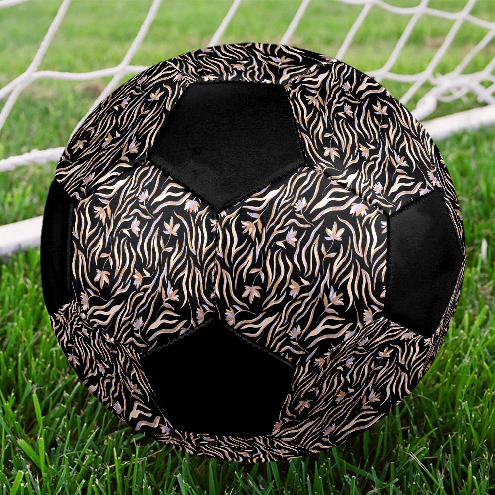 1pc Floral Abstract Durable Soccer Ball/Football, Size 5, Perfect for Training, Entertainment And Competition,Gift yy26060685