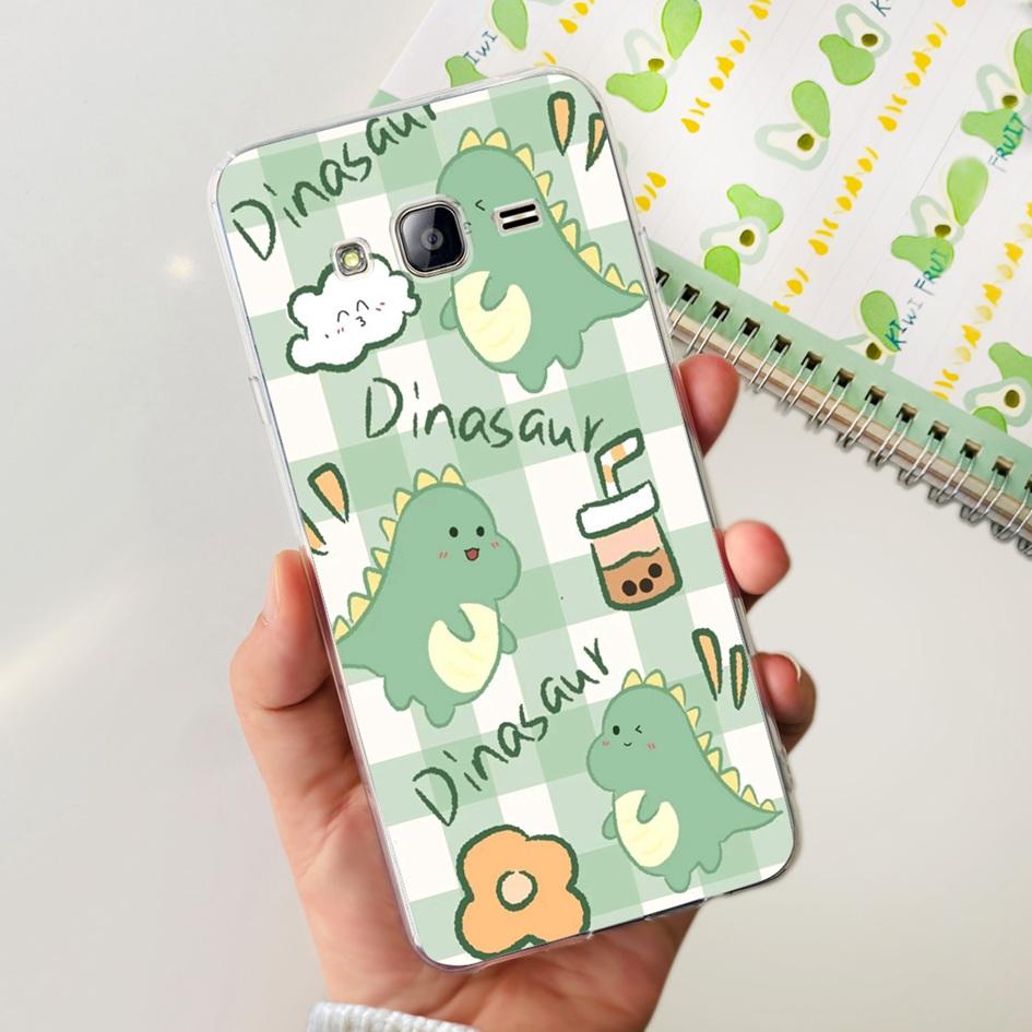 For Samsung Galaxy Grand Prime Case G530 G530H G531 G531H G531F SM-G531F Clear Cover Fashion Flower Soft TPU Silicone Phone Case