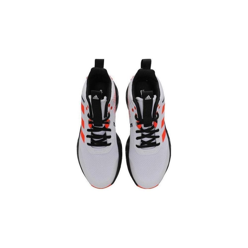 Adidas Own The Game 2.0 J White Solar Red Kids Sneakers Cloud-White Core-Black IF2692