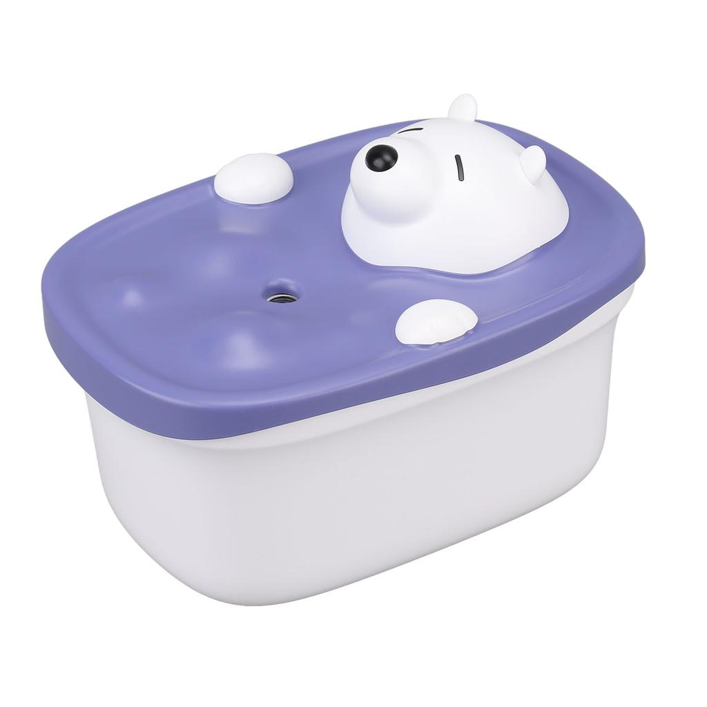 450ml   Desktop Humidifier Bubble Bear Shape USB Charging Moisturizing Humidifier