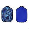 2 Pieces Durable Waterproof Pickleball Paddle Cover Neoprene Case Carrier Bag Zipper Pouch Holder