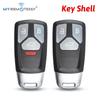 Для 8L MYREMOTEKEY 4M0 959 754 Чохол для смарт-ключа 3/4 кнопки для Audi A3 TT R8 A4 A5 Q5 Q7 S5 SQ5 2016 2017 2018