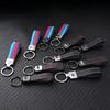 1pc Leather BMW Logo Metal Car Keychain Keyrings Key Holders For BMW M Performance E36 E60 E90 X2 X1 X3 X5 E46 E39 E70 M3 M5 M6 vdkz90