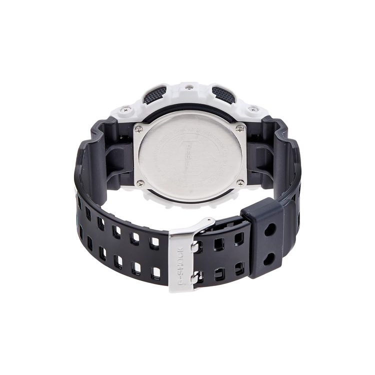 Casio G-Shock Dual Display Series Fashion Classic Automatic LED Lighting Sports Waterproof Shockproof Anti-Magnetic Quartz Movement GA-100CS-7