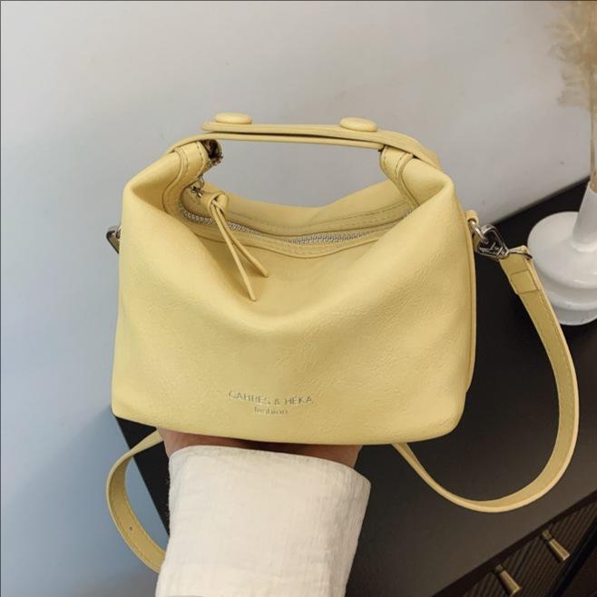 Wucifang Bags Women's Yellow New Handbag Fashion Shoulder Messenger Bag