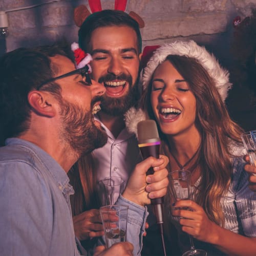 TONOR Dynamic Microphone (6.35mm Plug with 5M XLR Cable), Vocal Microphone, Unidirectional Metal Handheld Wired RGB Microphone, Compatible with Karaok