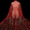 2 Yard Sequin Texture Mesh Fabric Shiny DIY Glitter Net Yarn Wear-Resistant Lace Sparkle Tulle Fabric Dance Tutu Party Decor