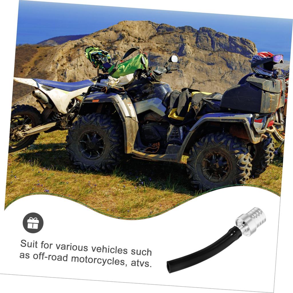 PLAFOPE Replacement Motorcycle Gas Cap Aluminum Atv Vent Hose Easy Install Tank Cap Off Road