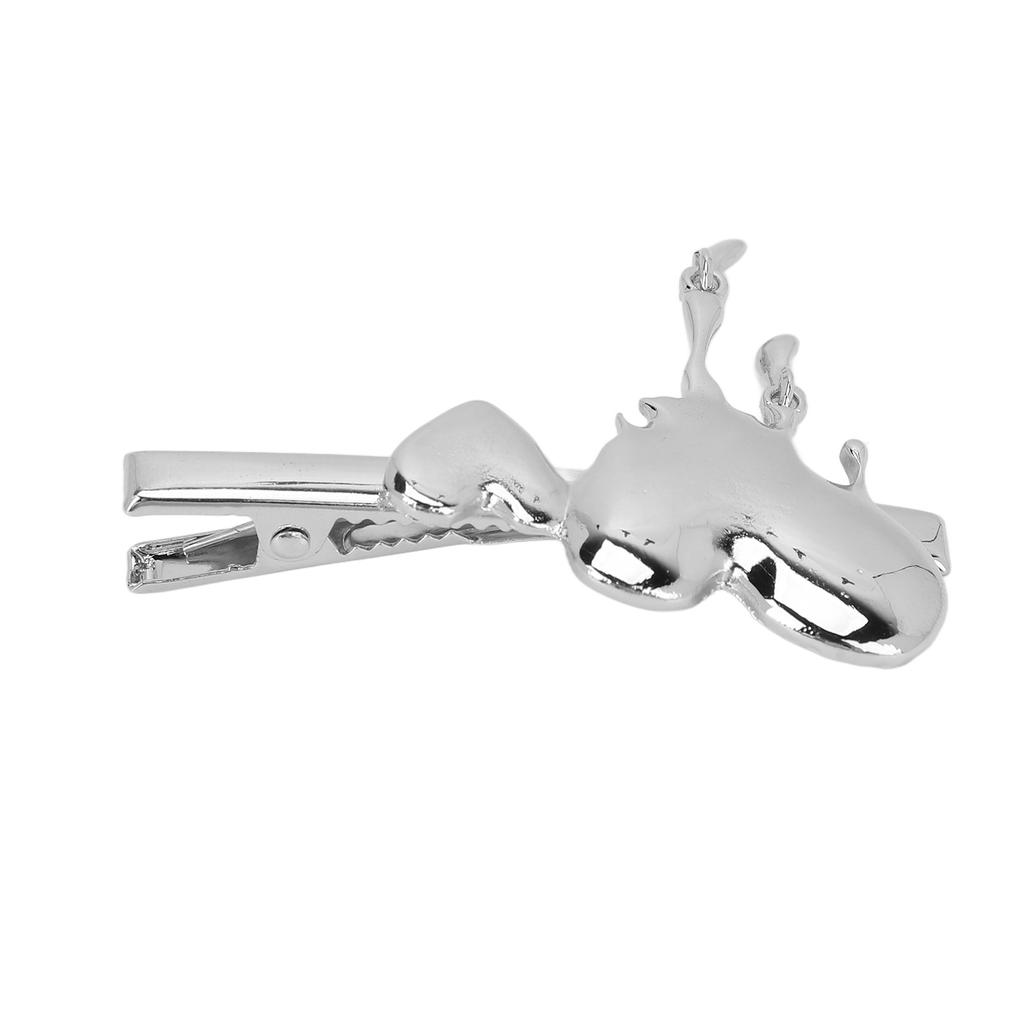 Metal Heart Hair Pin Sweet and Cool Style Silver Heart Design Girl Barrette Hair Side Clip for Decoration