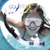 Diving Mask & Snorkel Set Adjustable Scuba Diving Mask No Leakage Diving Snorkel Tube Anti-Fog for Swimming Snorkeling