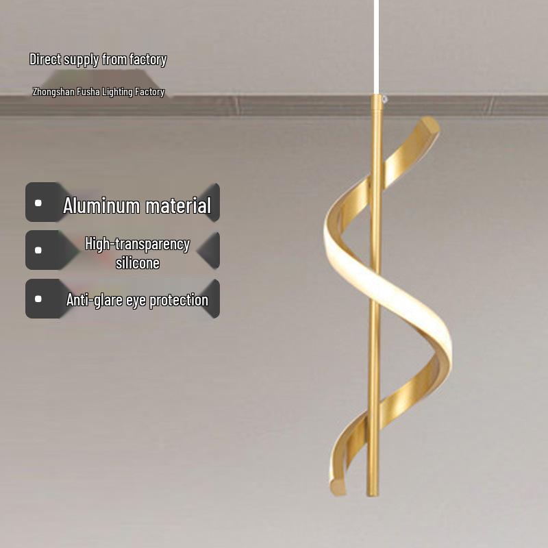 Nordic Minimalist Ceiling Pendant Light for Living Room, Bedroom, Hallway, and Bedside.