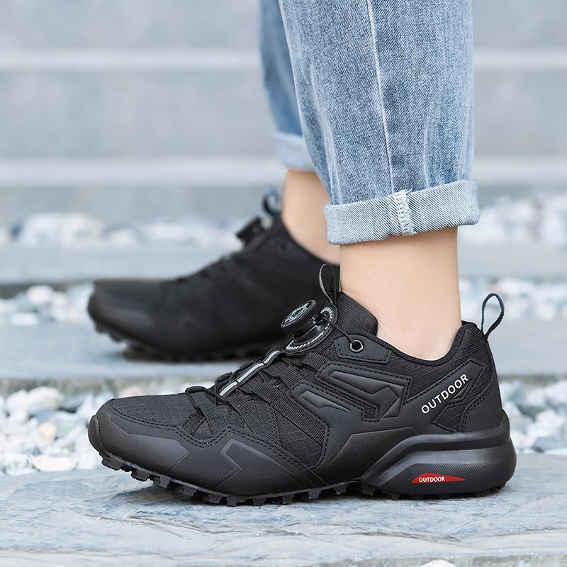 Men Outdoor Hiking Shoes Comfortable Trekking Shoes Sneakers Outdoor Breathable Cycling Shoes