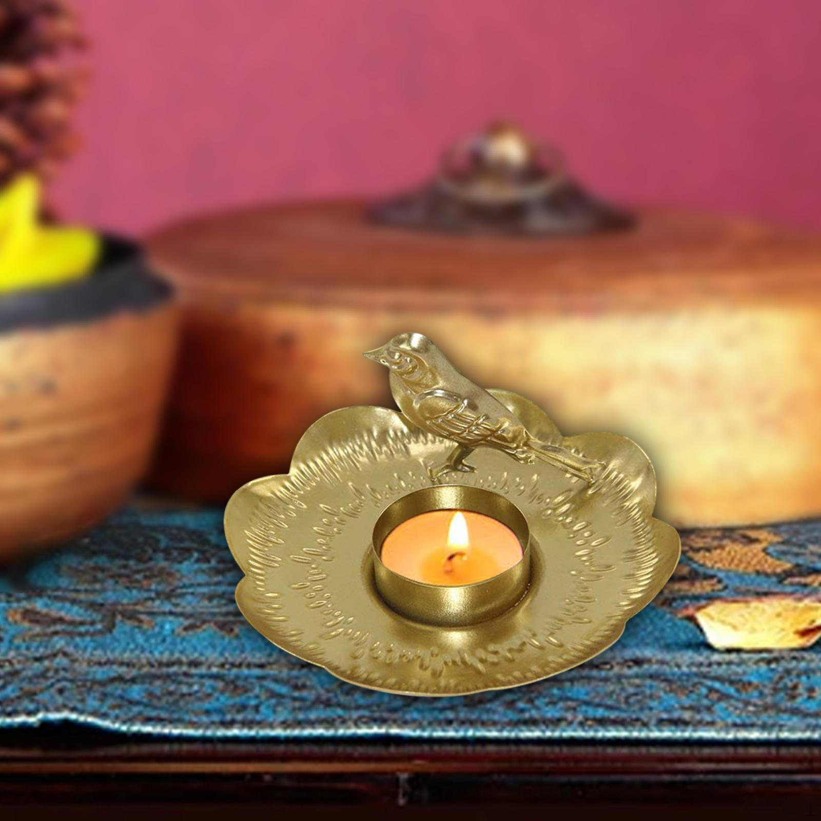 

Элегантный железный подсвечник для домашнего декора Bird