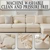 Sofa Seat Cushion Cover for Living Room Jacquard Thicken Stretch Removable Washable Sofa Cover Pets Kids Furniture Protector