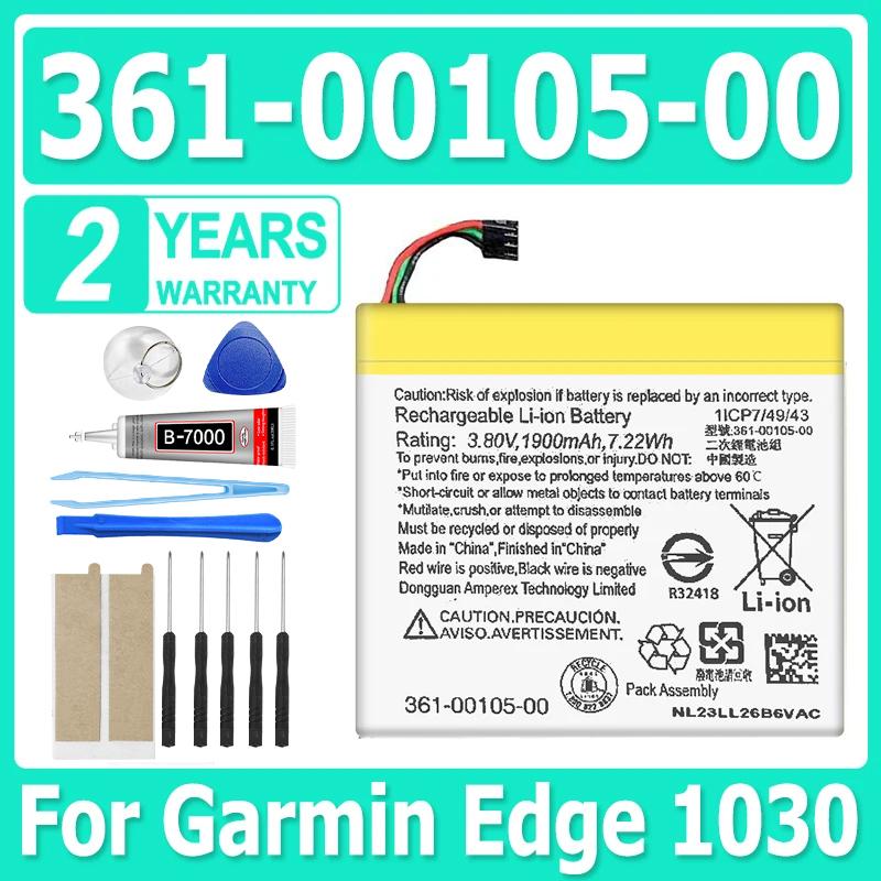 361-00105-00 Аккумулятор Высококачественный Запасной Аккумулятор Для Garmin Edge 1030 Велосипедный Спидометр 1900 мАч + Бесплатные Инструменты