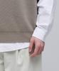 MUSINSA STANDARD Oversized V-Neck Knit Vest [Dusty Beige]